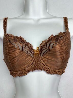 Kris Line BRONZE Lightly Lined Underwire, 36D *P1062